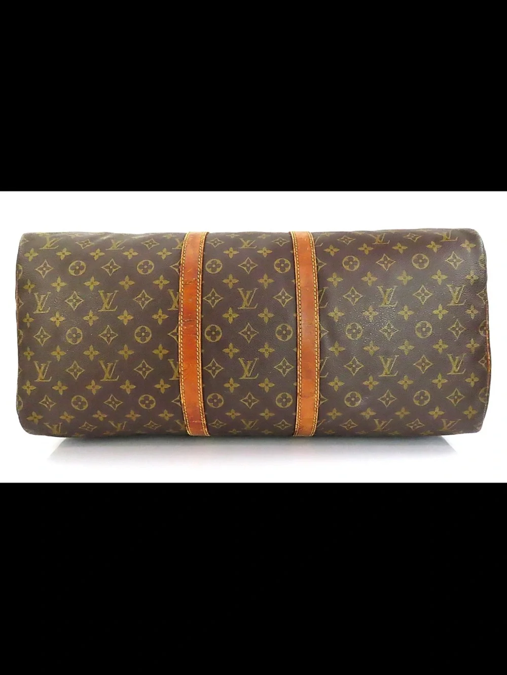 Louis Vuitton Monogram Travel Duffle in Brown and Tan